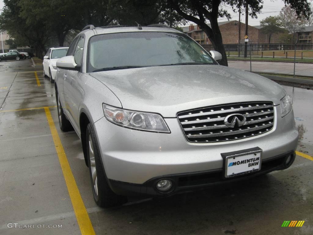 2003 FX 35 AWD - Brilliant Silver Metallic / Willow photo #1