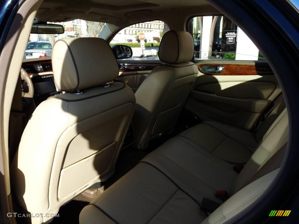 2009 XJ XJ8 - Indigo Blue / Champagne/Mocha photo #8