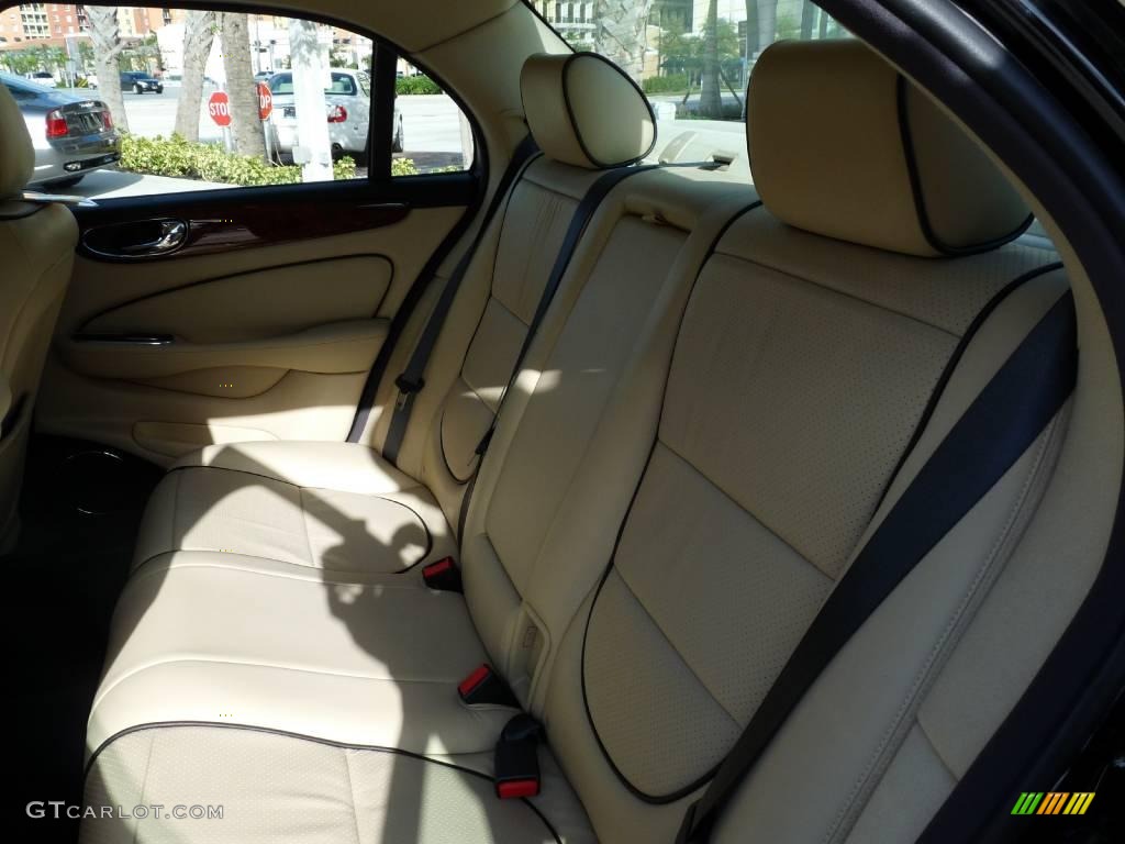2009 XJ XJ8 - Ultimate Black / Champagne/Charcoal photo #8