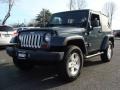 Steel Blue Metallic - Wrangler Sahara 4x4 Photo No. 1