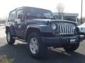 Steel Blue Metallic - Wrangler Sahara 4x4 Photo No. 3