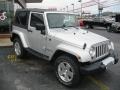 2009 Bright Silver Metallic Jeep Wrangler Sahara 4x4  photo #1