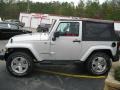 2009 Bright Silver Metallic Jeep Wrangler Sahara 4x4  photo #4