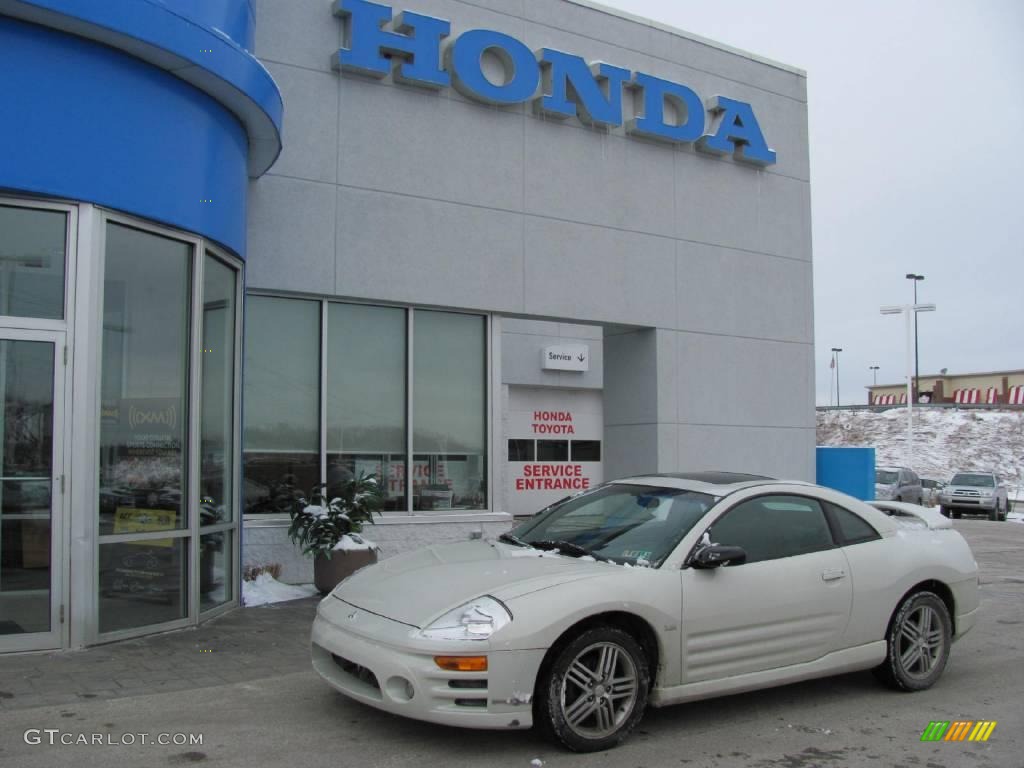2003 Eclipse GT Coupe - Dover White Pearl / Midnight photo #1