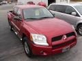 2007 Lava Red Mitsubishi Raider LS Double Cab  photo #13