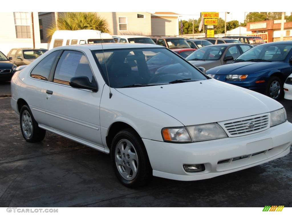 Cloud White Nissan 200SX