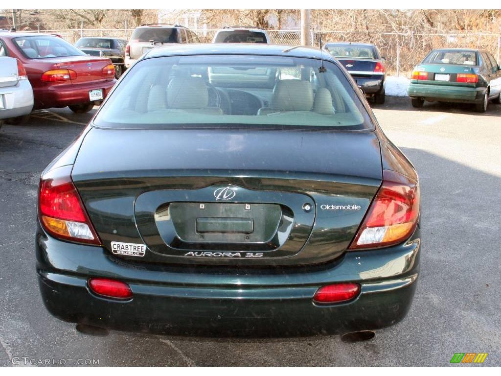 2001 Aurora 3.5 - Polo Green Metallic / Neutral photo #6