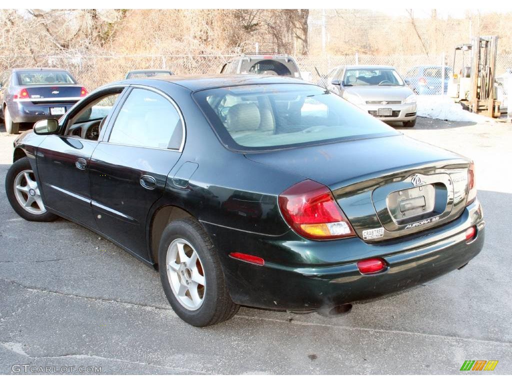 2001 Aurora 3.5 - Polo Green Metallic / Neutral photo #7