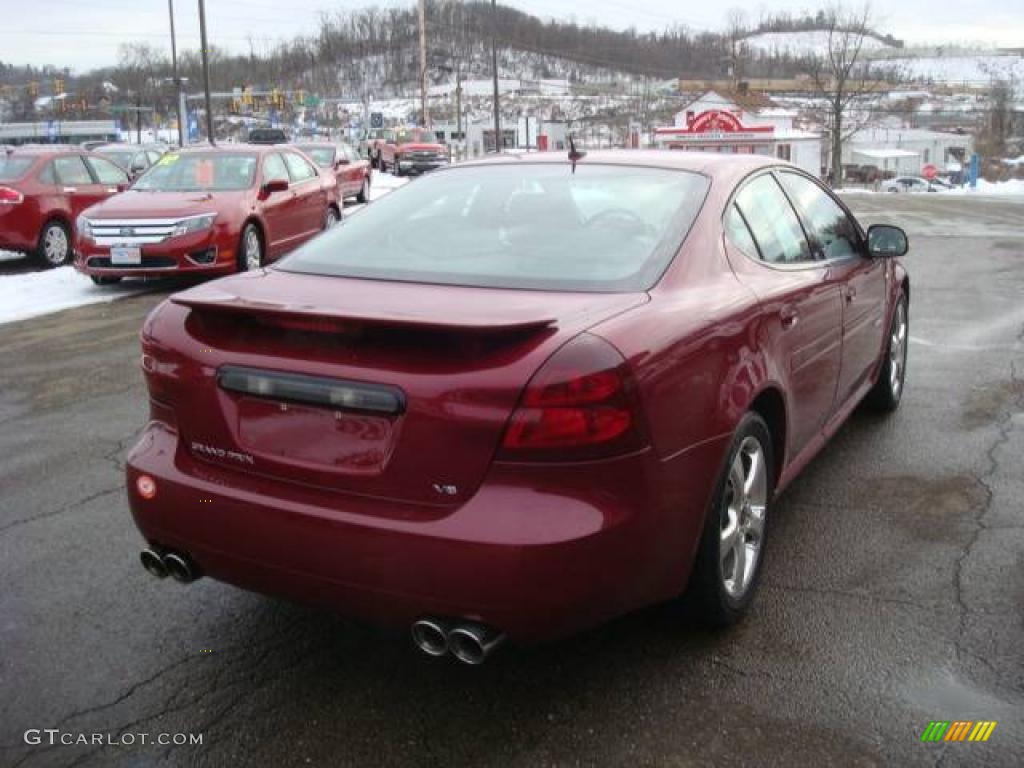 2006 Grand Prix GXP Sedan - Sport Red Metallic / Sand photo #4