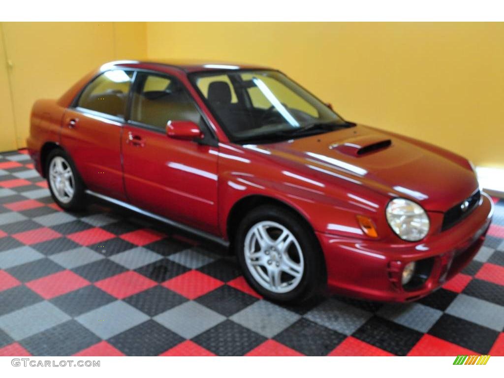 Sedona Red Pearl Subaru Impreza