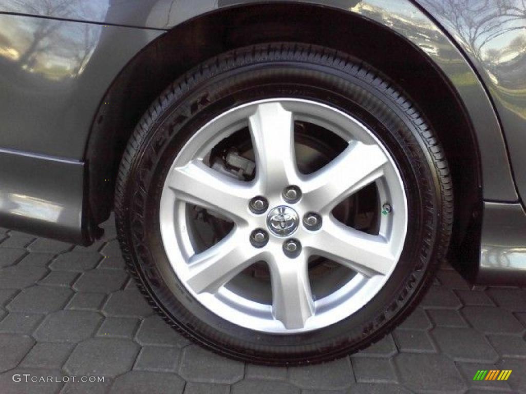 2008 Camry SE V6 - Magnetic Gray Metallic / Dark Charcoal photo #23