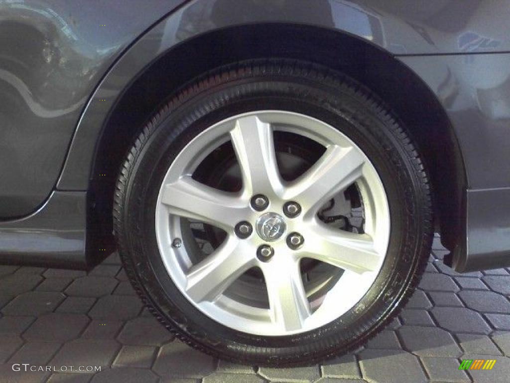 2008 Camry SE V6 - Magnetic Gray Metallic / Dark Charcoal photo #24