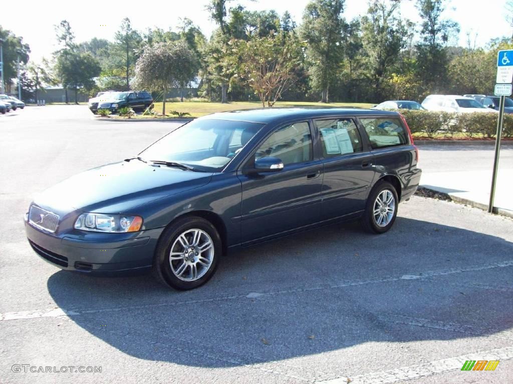 2007 V70 2.4 - Barents Blue Metallic / Taupe/Light Taupe photo #10