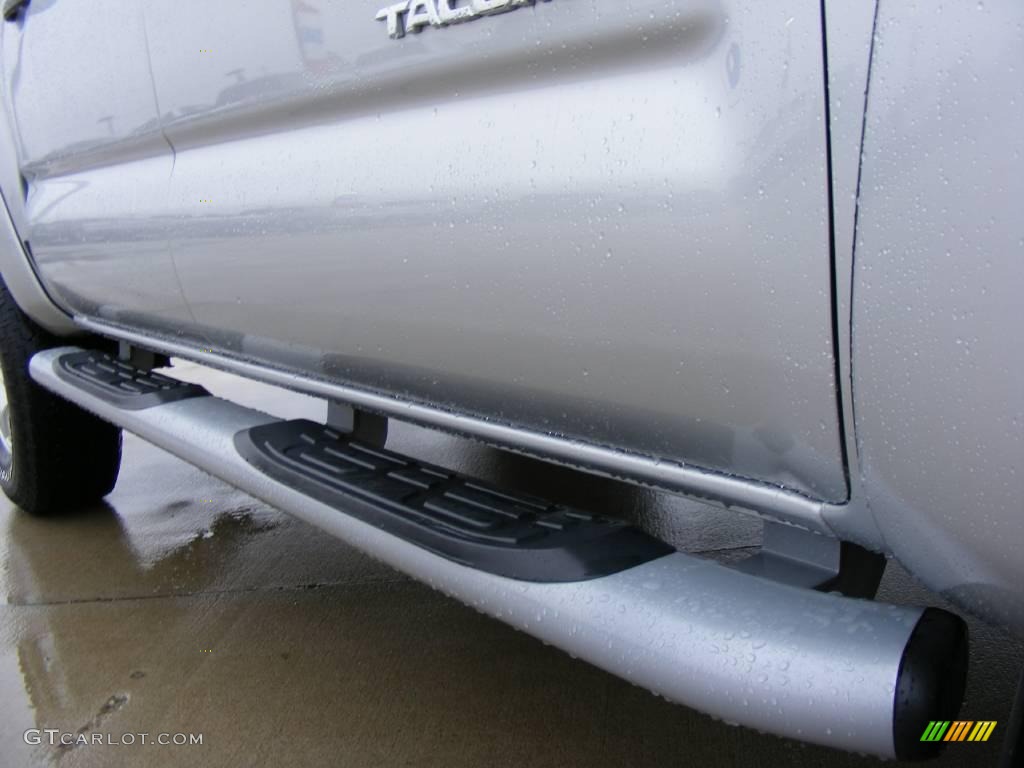 2008 Tacoma V6 PreRunner TRD Double Cab - Silver Streak Mica / Graphite Gray photo #17
