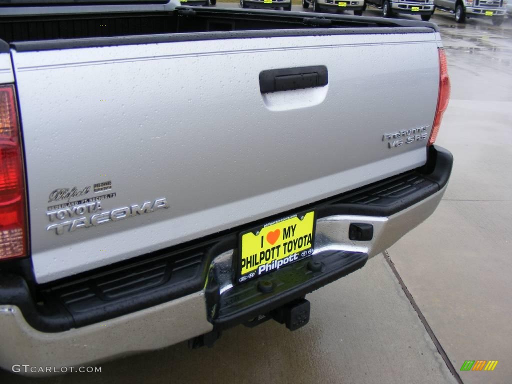 2008 Tacoma V6 PreRunner TRD Double Cab - Silver Streak Mica / Graphite Gray photo #24