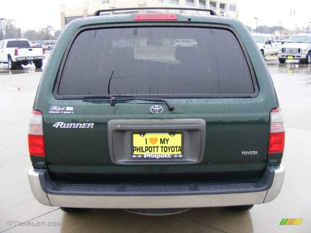 1999 4Runner  - Imperial Jade Green Mica / Oak photo #4