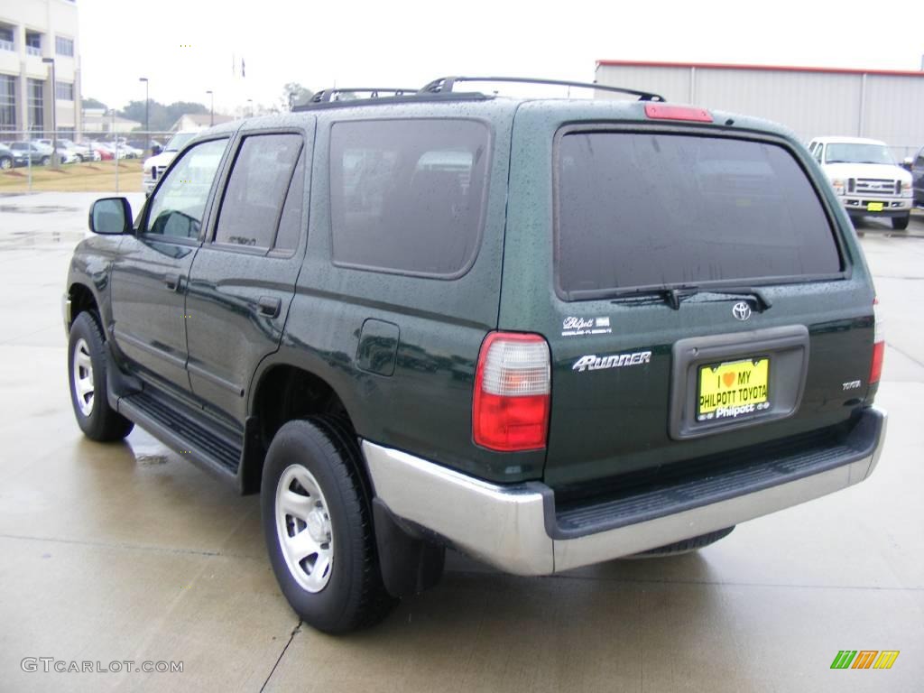 1999 4Runner  - Imperial Jade Green Mica / Oak photo #5