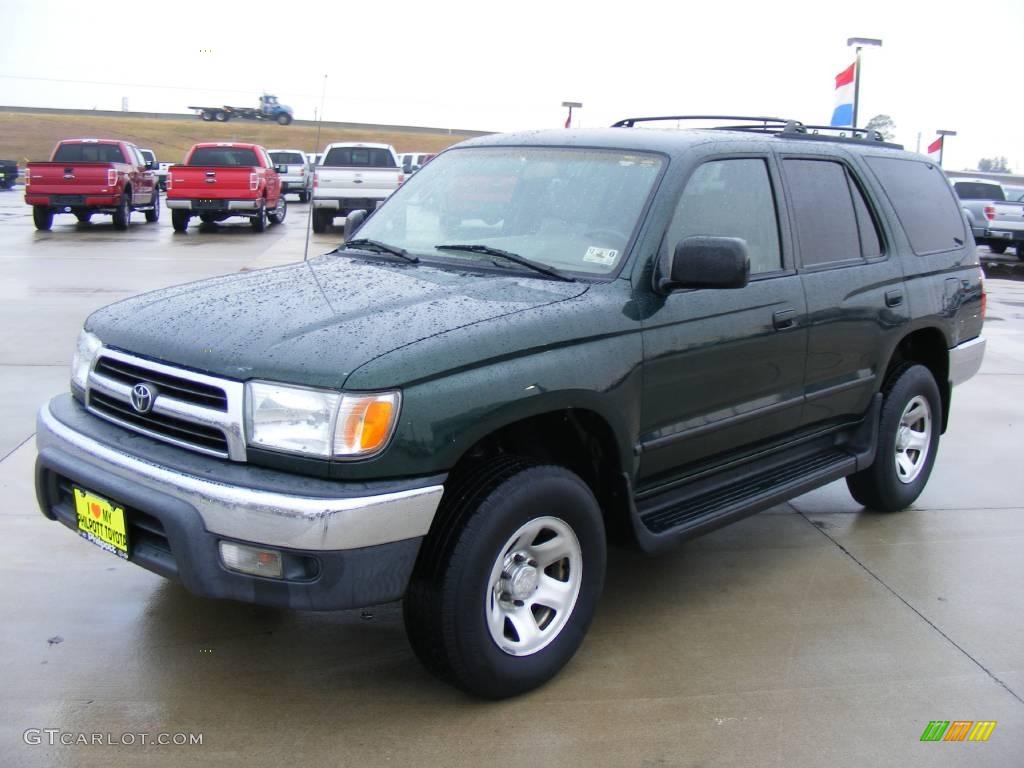 1999 4Runner  - Imperial Jade Green Mica / Oak photo #7