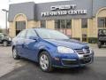 2008 Laser Blue Metallic Volkswagen Jetta SE Sedan  photo #1