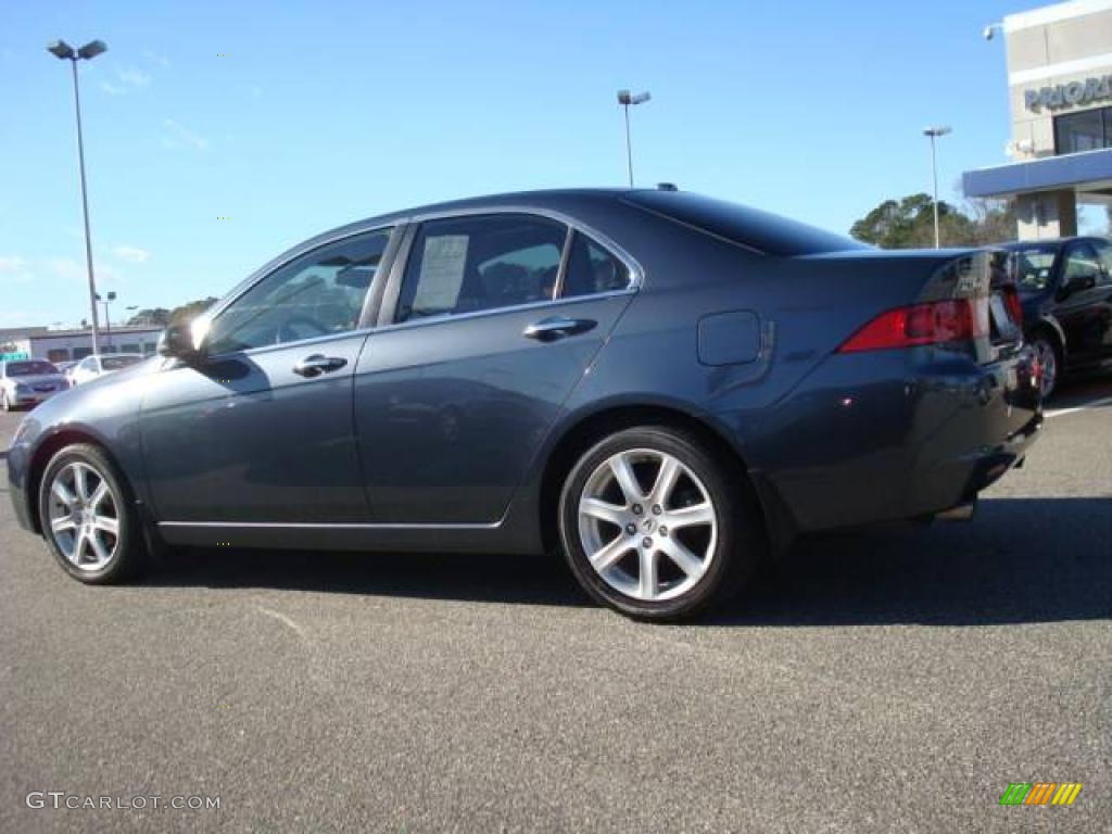 2005 TSX Sedan - Carbon Gray Pearl / Ebony photo #3