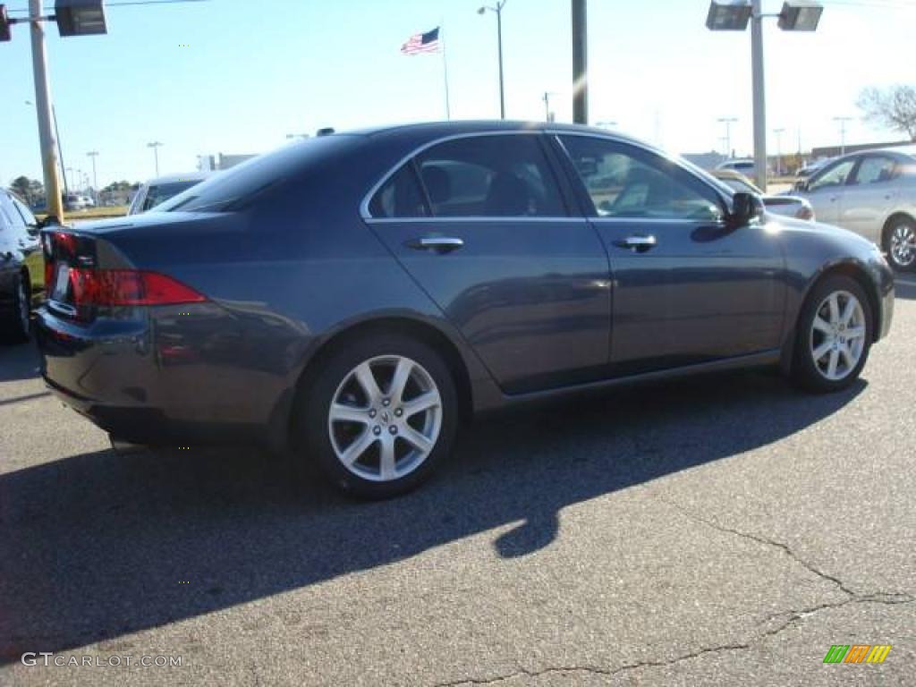 2005 TSX Sedan - Carbon Gray Pearl / Ebony photo #5