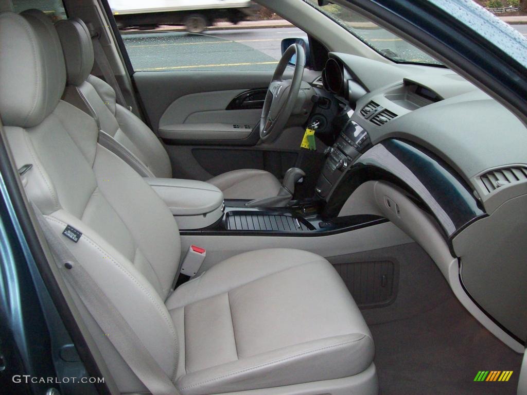 2007 MDX  - Steel Blue Metallic / Taupe photo #13