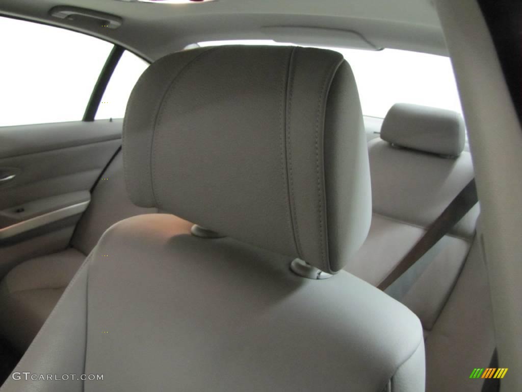 2007 3 Series 335i Sedan - Titanium Silver Metallic / Grey photo #22