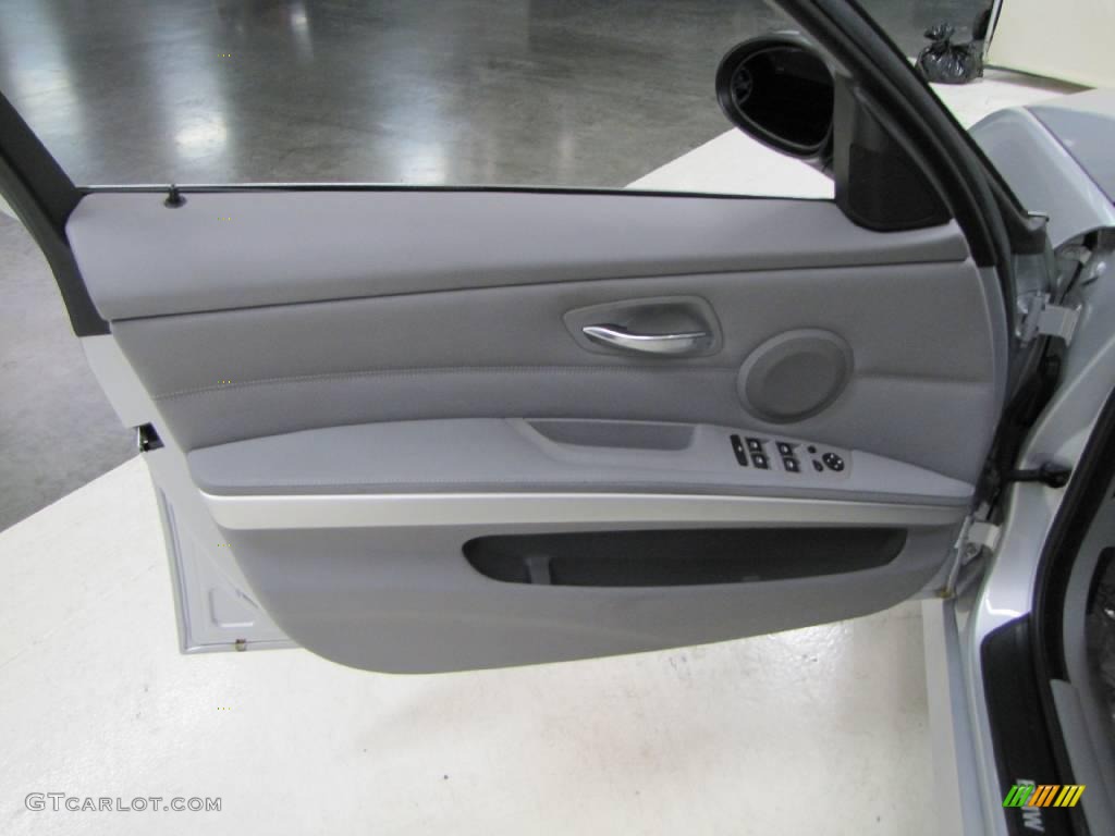 2007 3 Series 335i Sedan - Titanium Silver Metallic / Grey photo #23