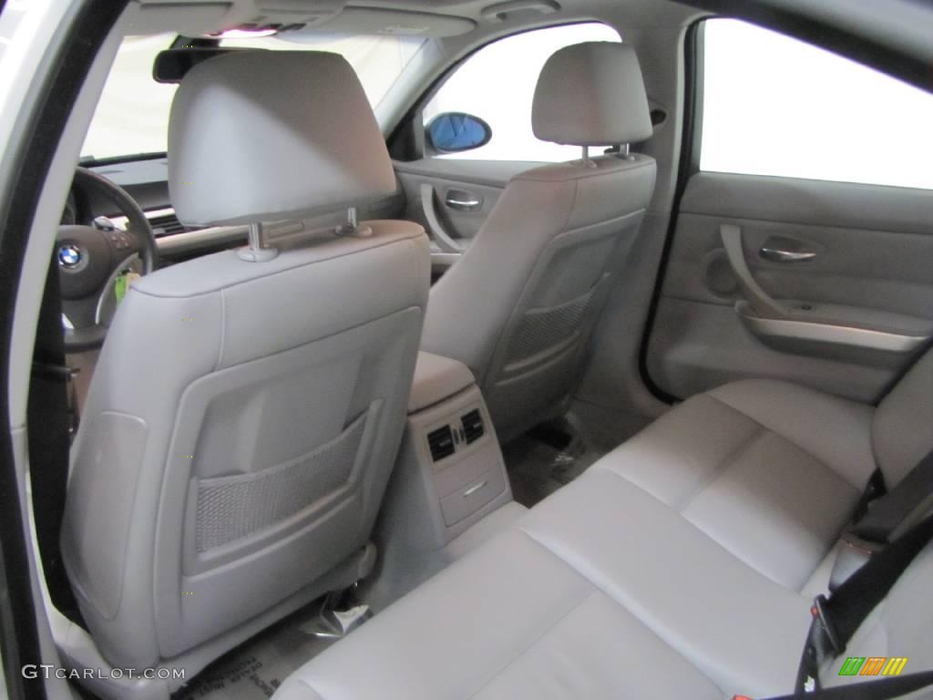 2007 3 Series 335i Sedan - Titanium Silver Metallic / Grey photo #25