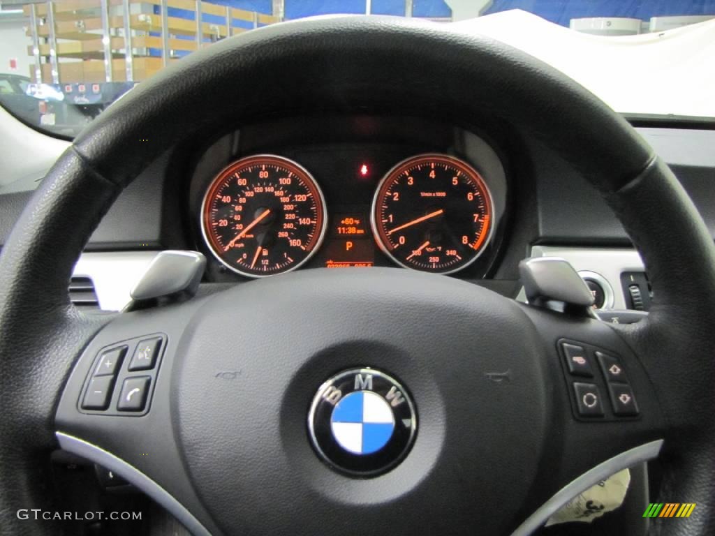 2007 3 Series 335i Sedan - Titanium Silver Metallic / Grey photo #32