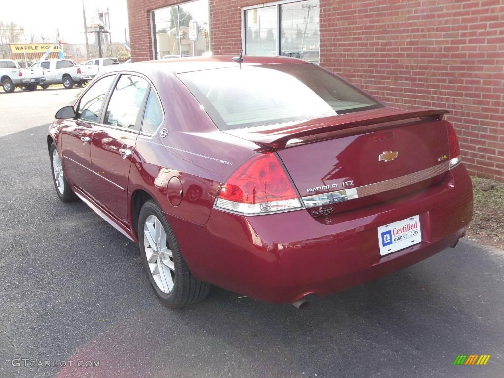 2009 Impala LTZ - Red Jewel Tintcoat / Neutral photo #2