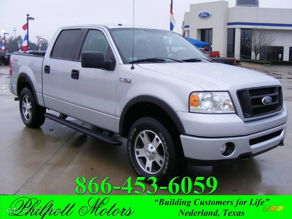 Silver Metallic Ford F150