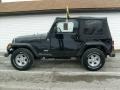 2005 Black Jeep Wrangler X 4x4  photo #2