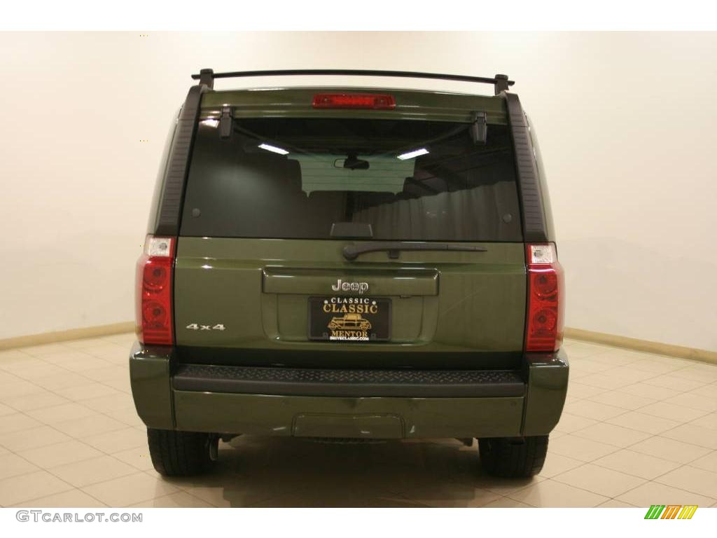 2006 Commander 4x4 - Jeep Green Metallic / Medium Slate Gray photo #6