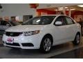 2010 Clear White Kia Forte EX  photo #2