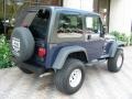 2006 Midnight Blue Pearl Jeep Wrangler X 4x4  photo #4