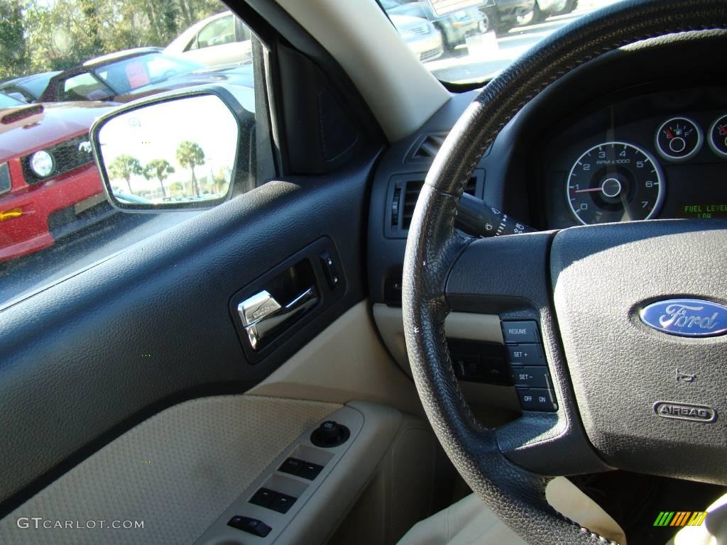 2008 Fusion SEL V6 - Silver Birch Metallic / Medium Light Stone photo #20