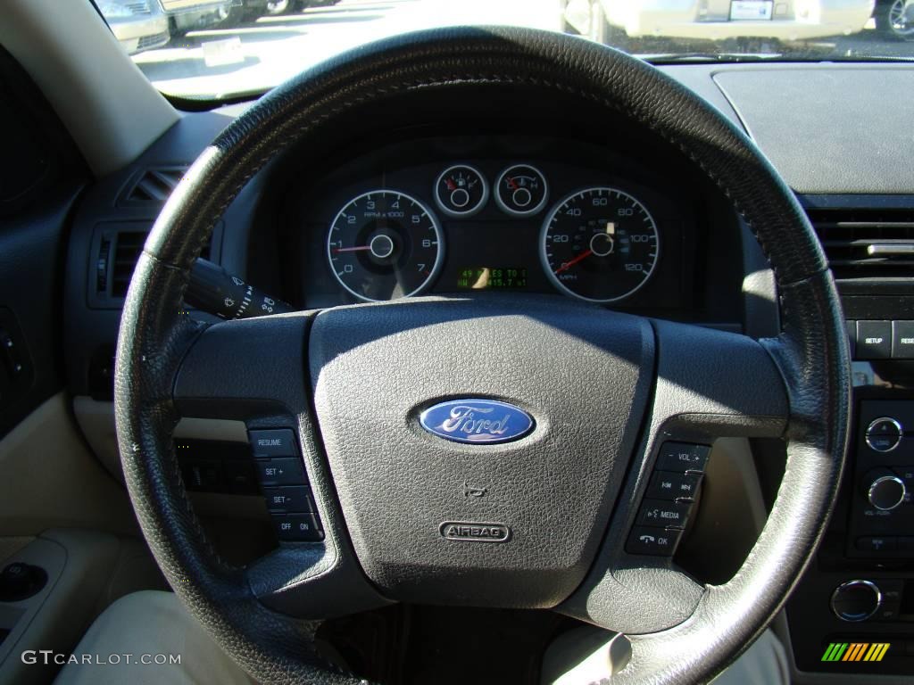 2008 Fusion SEL V6 - Silver Birch Metallic / Medium Light Stone photo #22