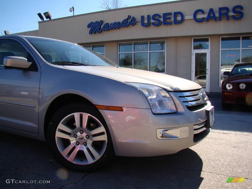 2008 Fusion SEL V6 - Silver Birch Metallic / Medium Light Stone photo #28