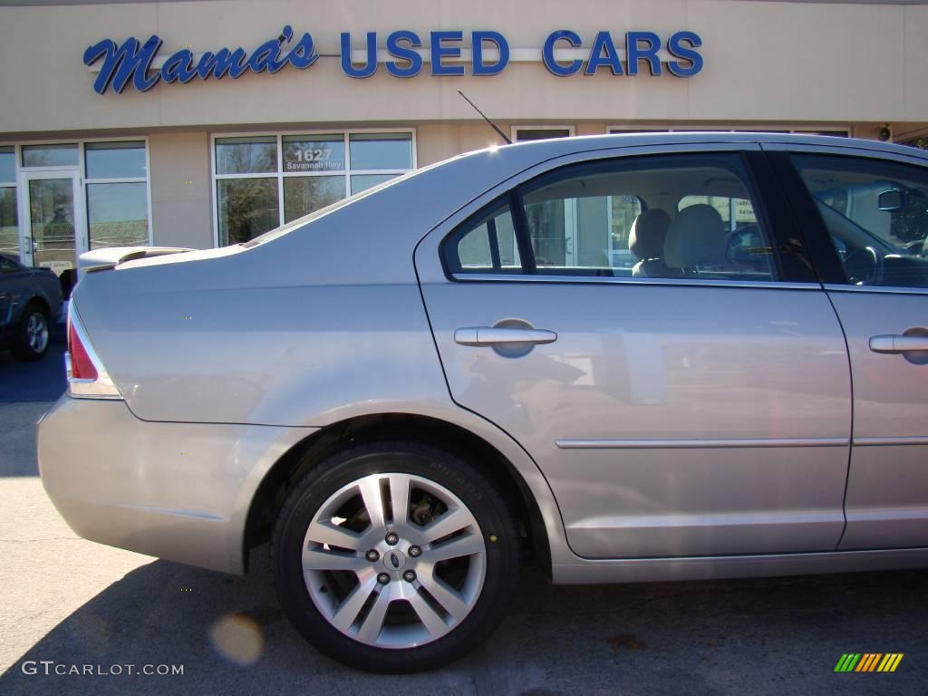 2008 Fusion SEL V6 - Silver Birch Metallic / Medium Light Stone photo #31