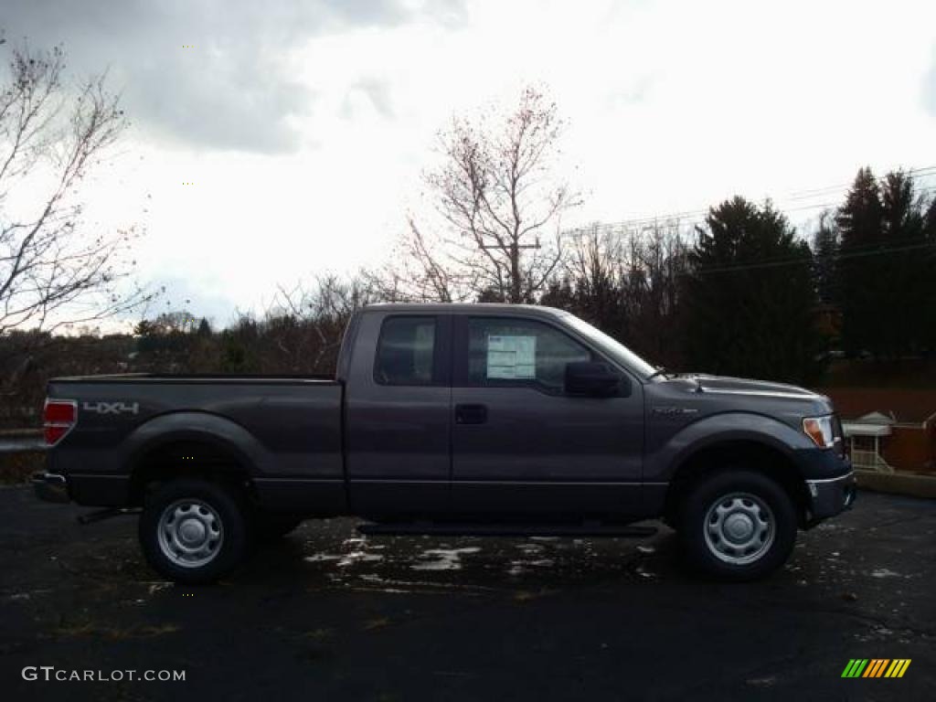 2010 F150 XL SuperCrew 4x4 - Sterling Grey Metallic / Medium Stone photo #2