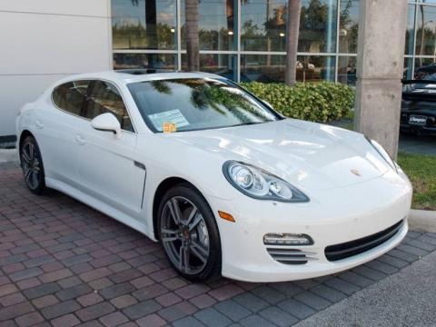 2010 Carrara White Porsche Panamera 4S