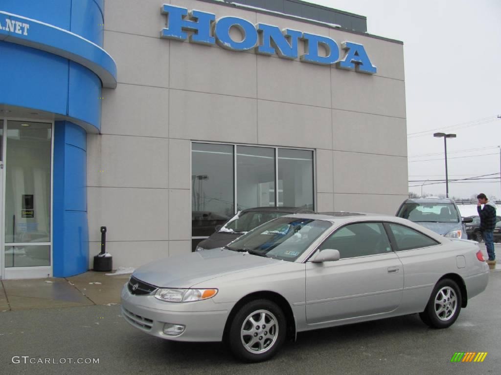 2000 Solara SE Coupe - Silver Stream Opal / Charcoal photo #1