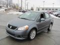 2009 Azure Gray Metallic Suzuki SX4 Technology Sport Sedan  photo #5