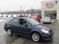 2009 Deep Sea Blue Metallic Suzuki SX4 Technology Sport Sedan  photo #1