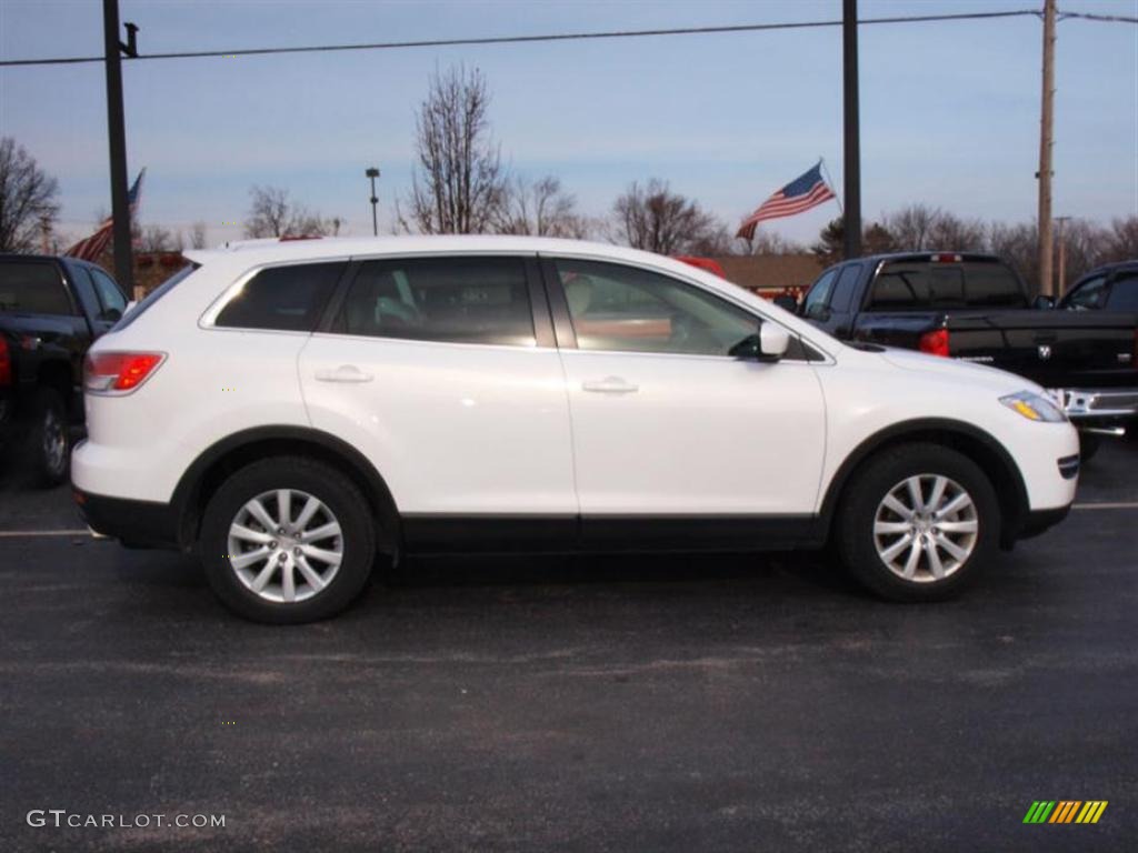 2007 CX-9 Touring - Crystal White Pearl Mica / Sand photo #1