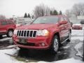 2010 Inferno Red Crystal Pearl Jeep Grand Cherokee Limited 4x4  photo #1