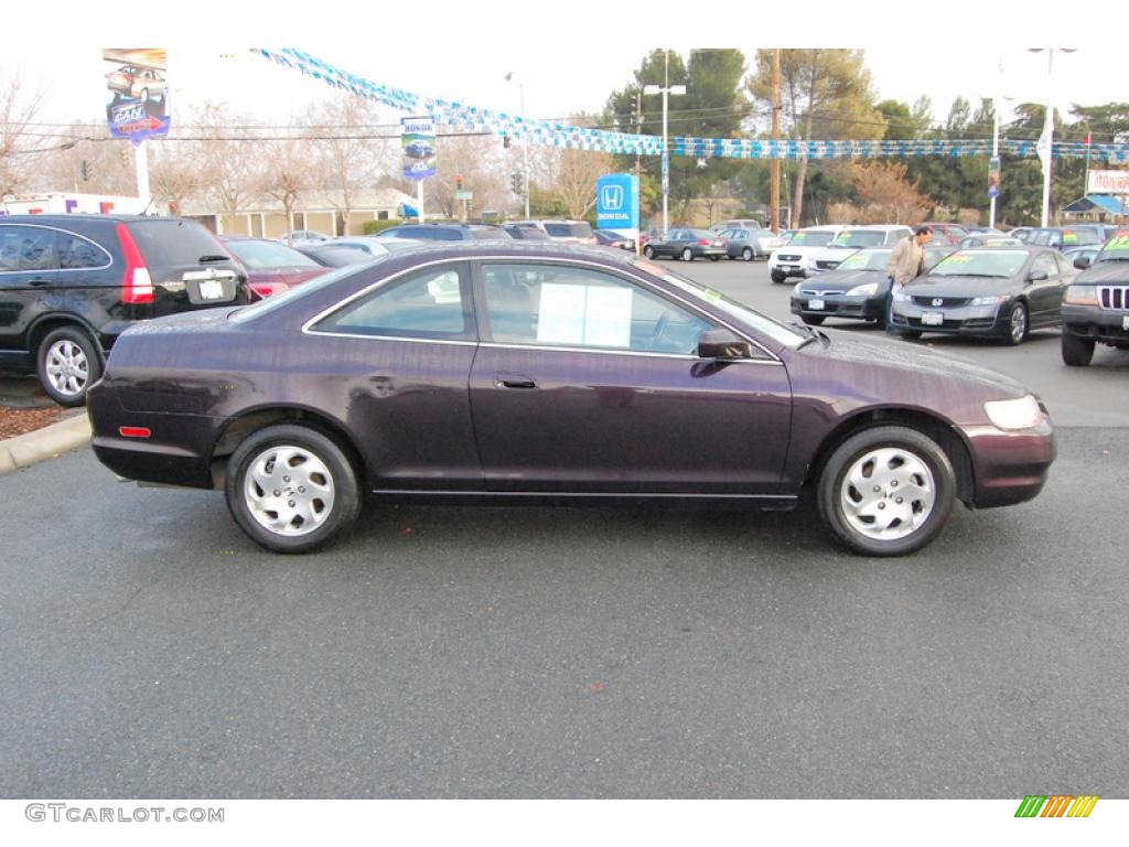 1998 Accord EX Coupe - Purple / Ivory photo #2