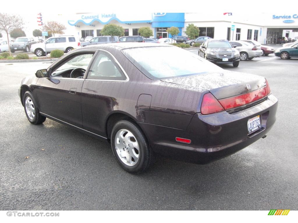 1998 Accord EX Coupe - Purple / Ivory photo #5