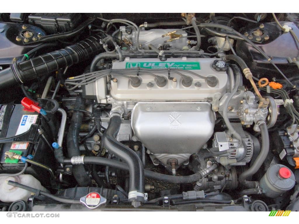 1998 Accord EX Coupe - Purple / Ivory photo #9